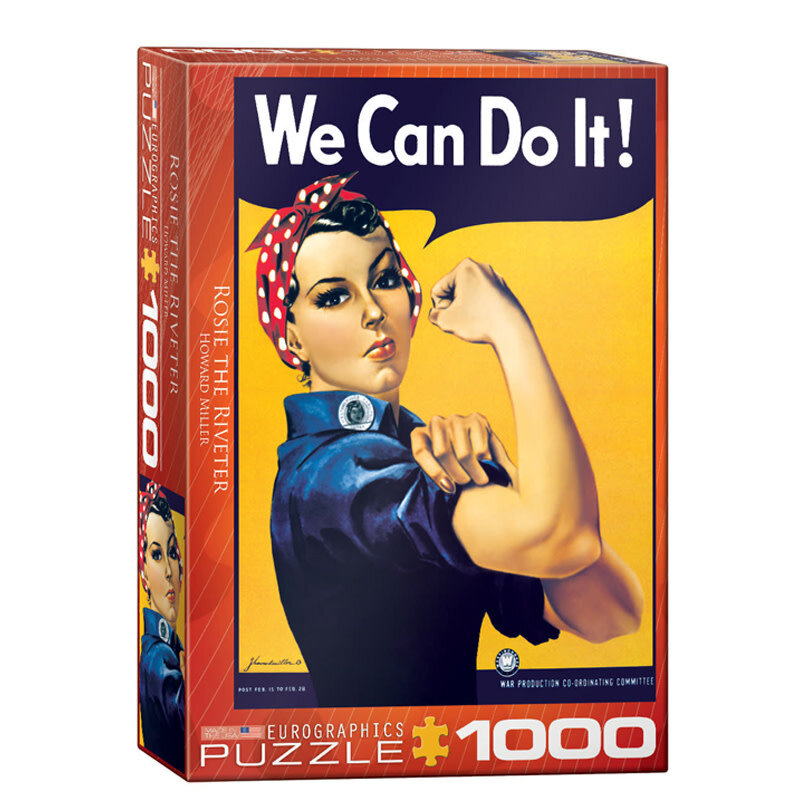 Eurographics Rosie the Riveter Puzzle (1000 PCS)
