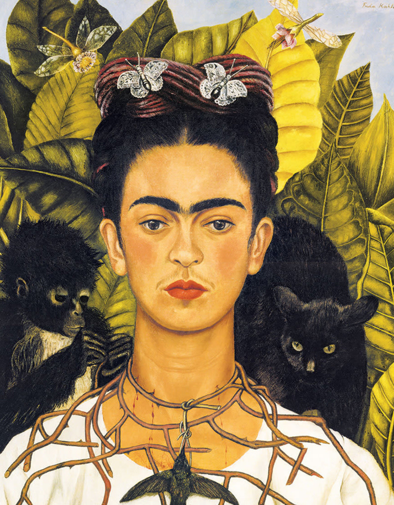 Eurographics Self-Portrait with Hummingbird by Kahlo Puzzle (1000 PCS)
