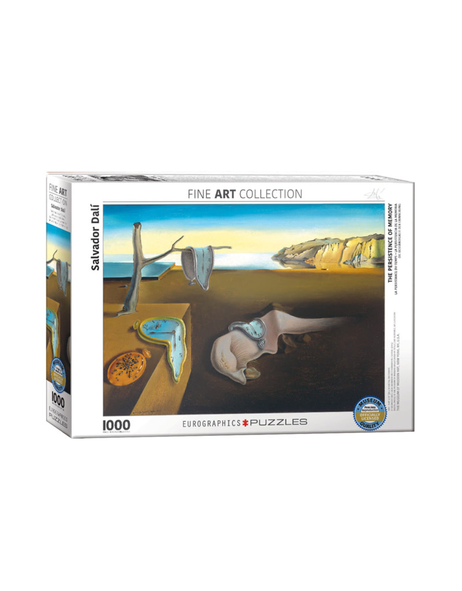 Eurographics The Persistence of Memory Puzzle 1000 PCS (Dali)