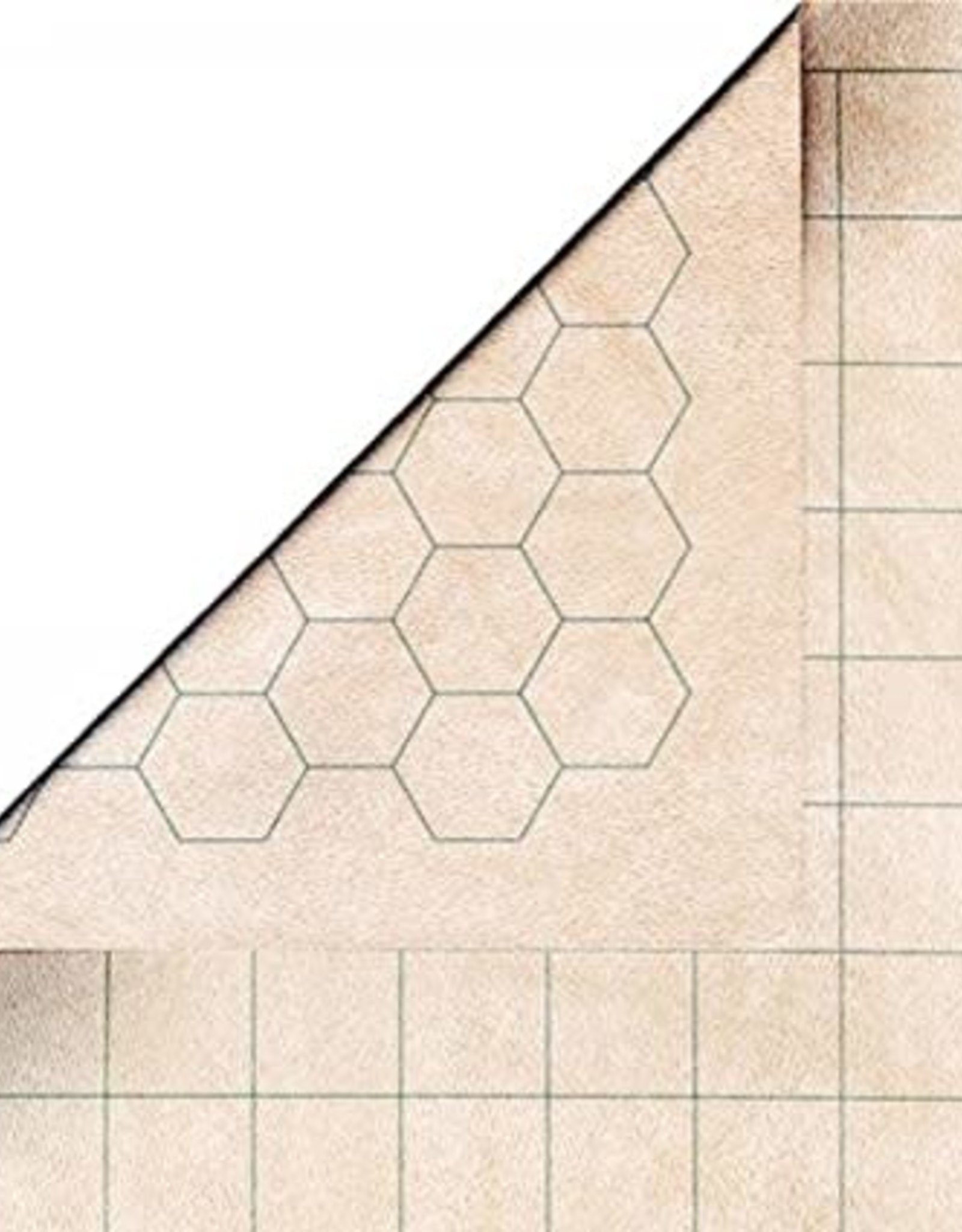 Chessex Double-Sided Battlemat  (26x23.5) 1.5" Squares/Hexes