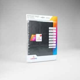 18-Pocket Pages: Side-Loading (10) Black