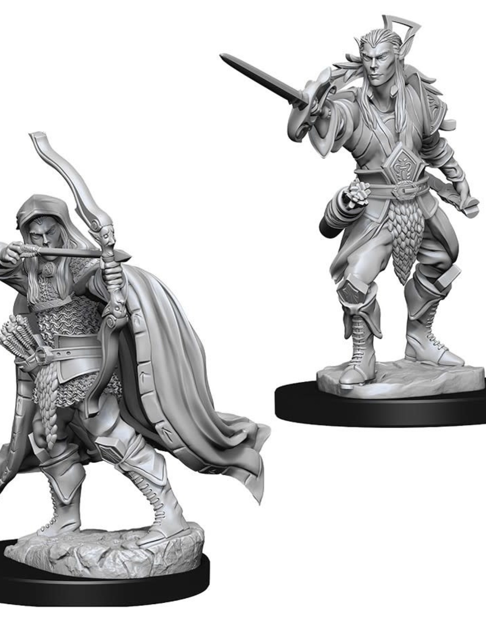 Wizkids D&D Unpainted Minis: Elf Rogue Male