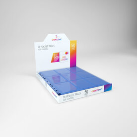 18-Pocket Pages: Side-Loading (50) Blue