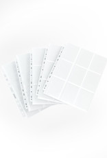 18-Pocket Pages: Side-Loading (50) White