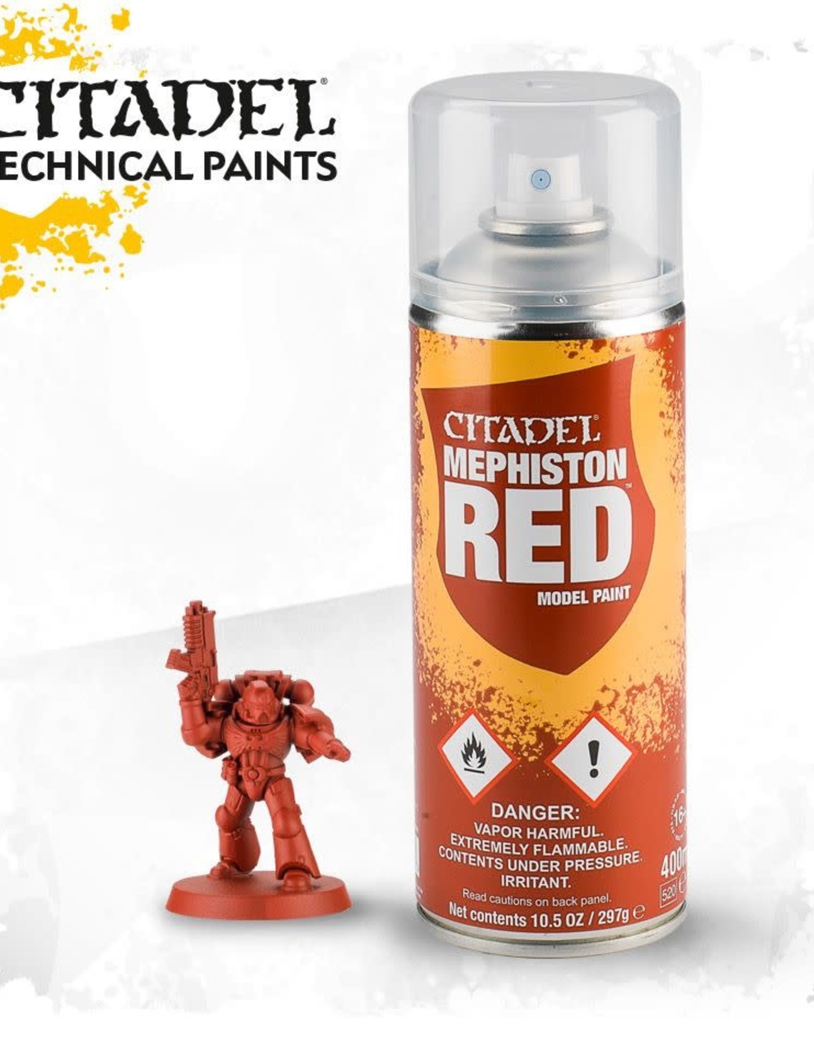 Spray Paint Mephiston Red Game Night Games