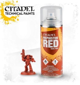 Games Workshop Spray Paint: Mephiston Red