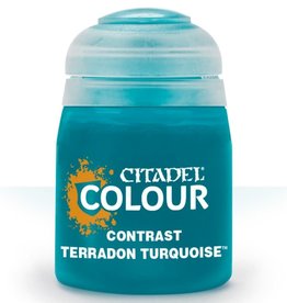 Citadel Contrast Paint: Terradon Turquoise (so)