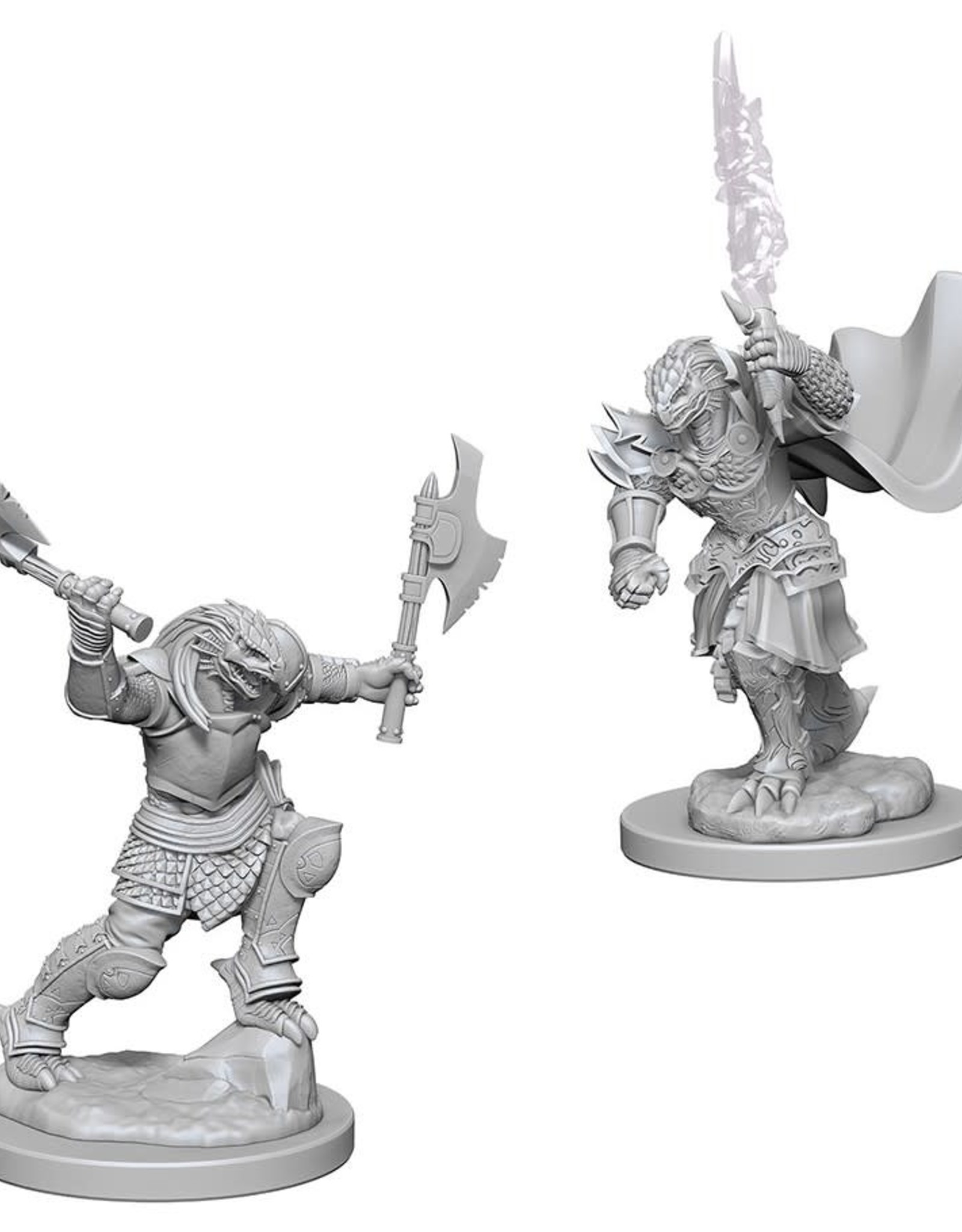 Wizkids D&D Unpainted Minis: Dragonborn Fighter Female