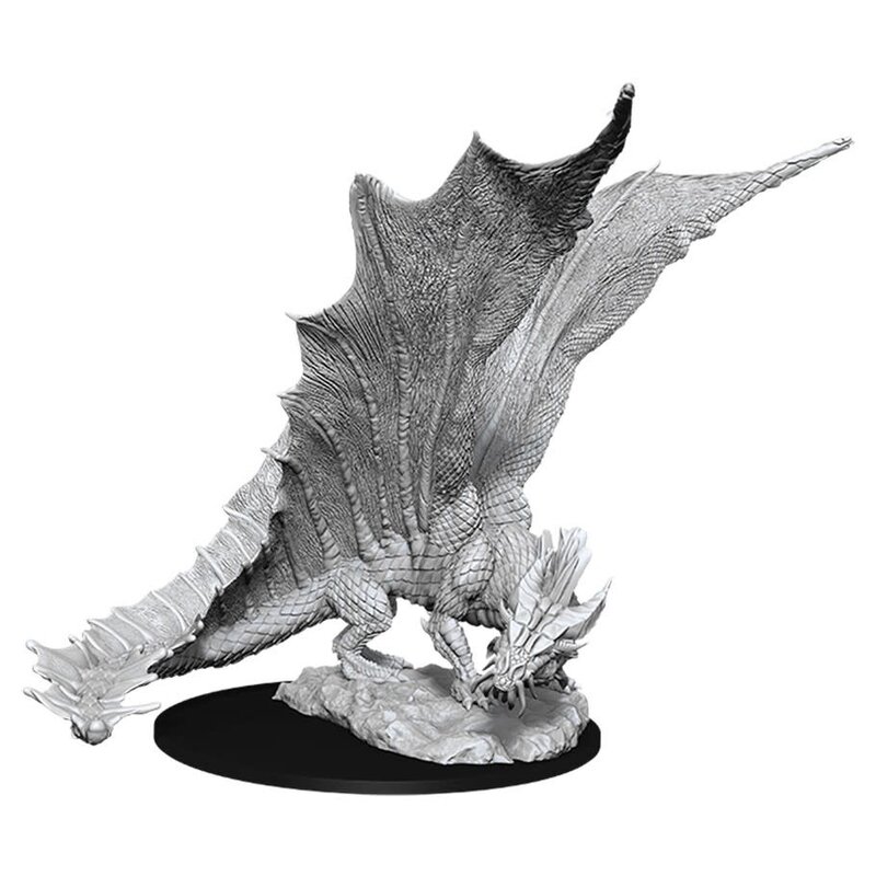 Wizkids D&D Unpainted Minis: Young Gold Dragon