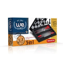 Magnetic 3-in-1 Combination Game Set 8 in.