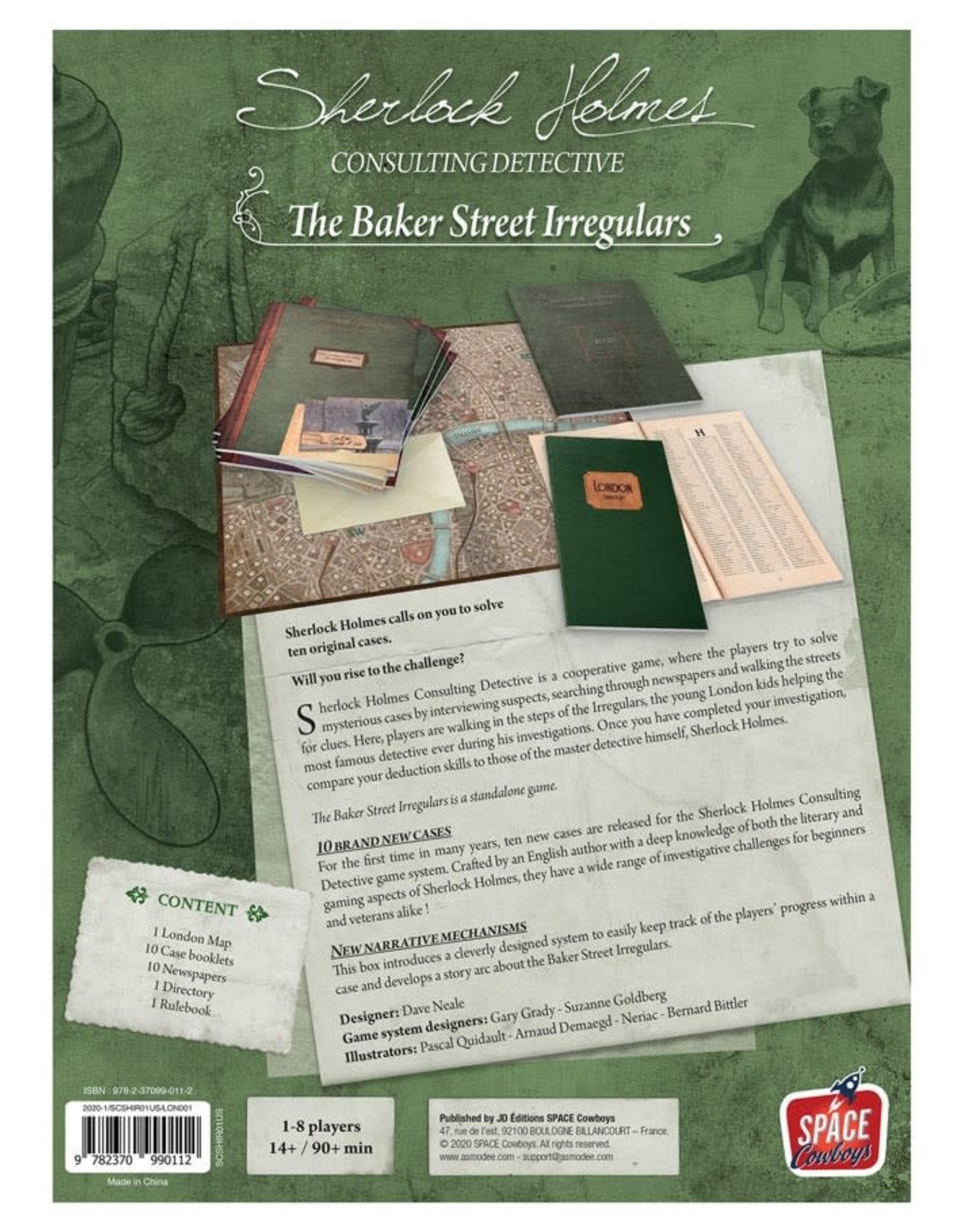 Sherlock Holmes Consulting Detective Baker Street Irregulars