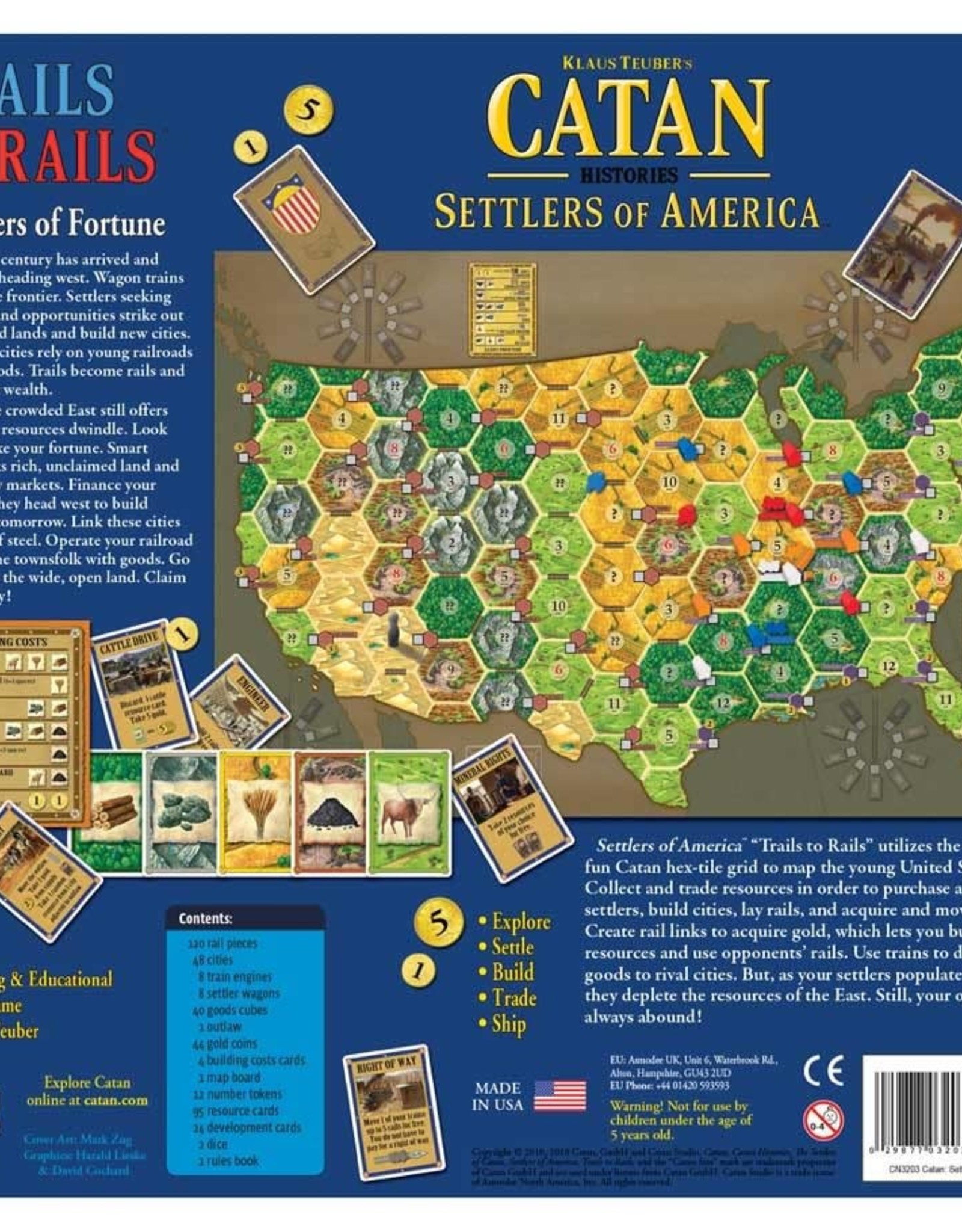 Catan Studios Catan Histories Settlers of America