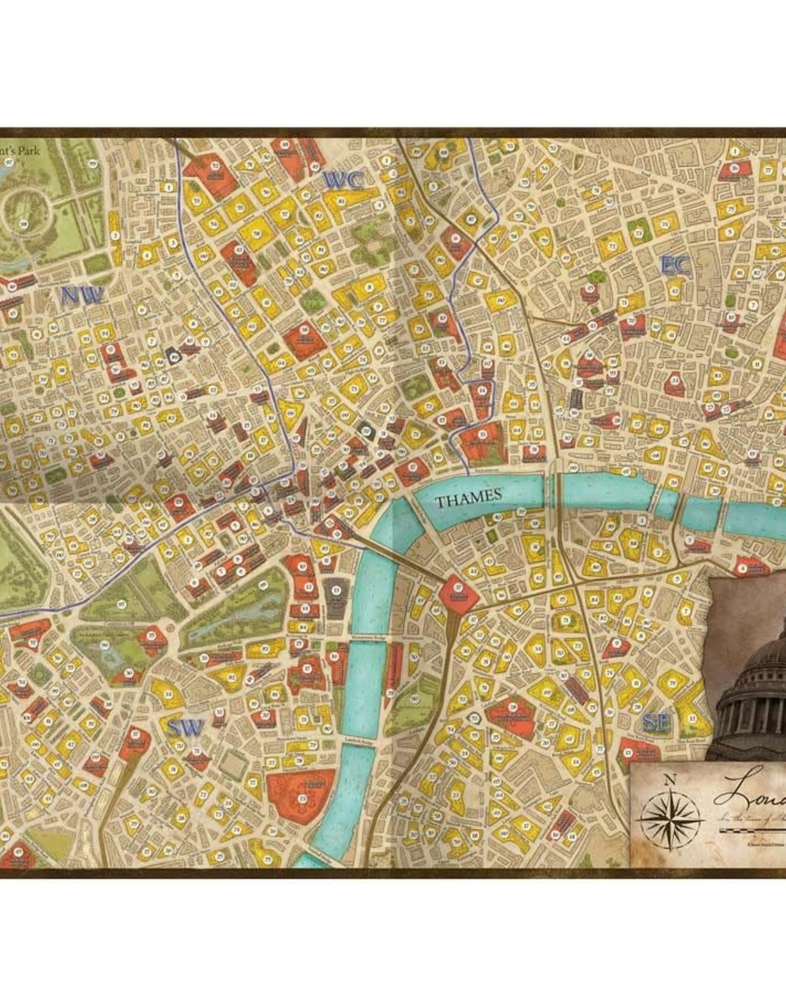 Sherlock Holmes Consulting Detective Carlton House and Queen's Park