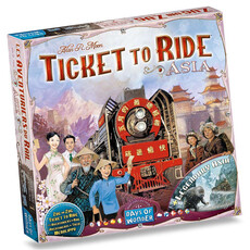 Ticket to Ride Expansion 1 Asia