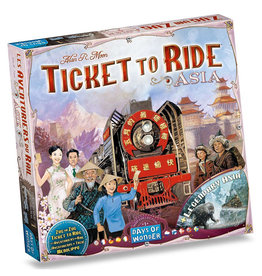 Ticket to Ride Expansion 1 Asia