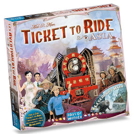 Ticket to Ride Expansion 1 Asia