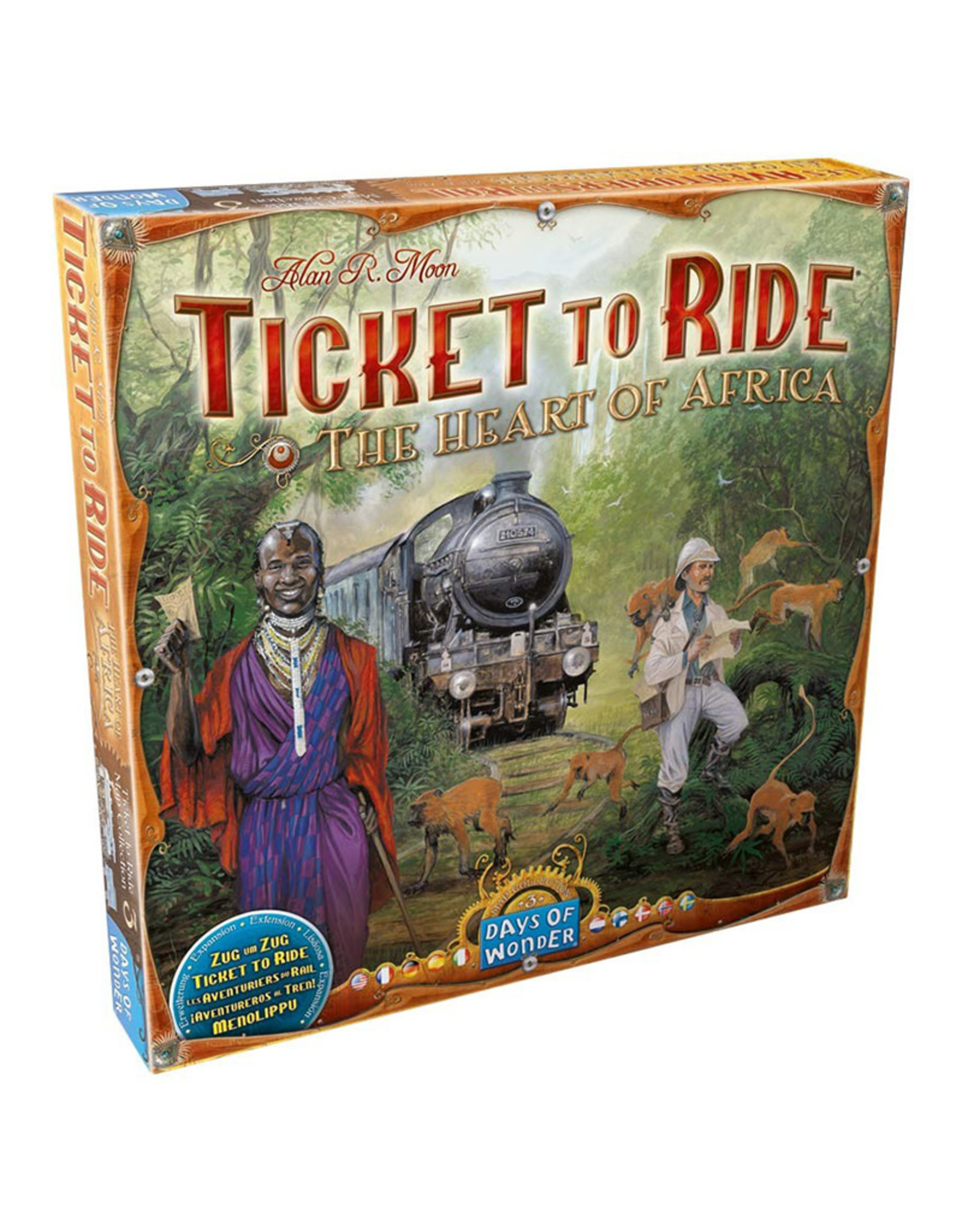 Ticket to Ride Expansion 3 Heart of Africa