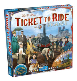 Ticket to Ride Expansion 6 France and Old West