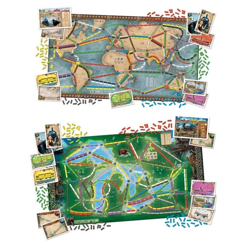 Days of Wonder Ticket to Ride Rails and Sails