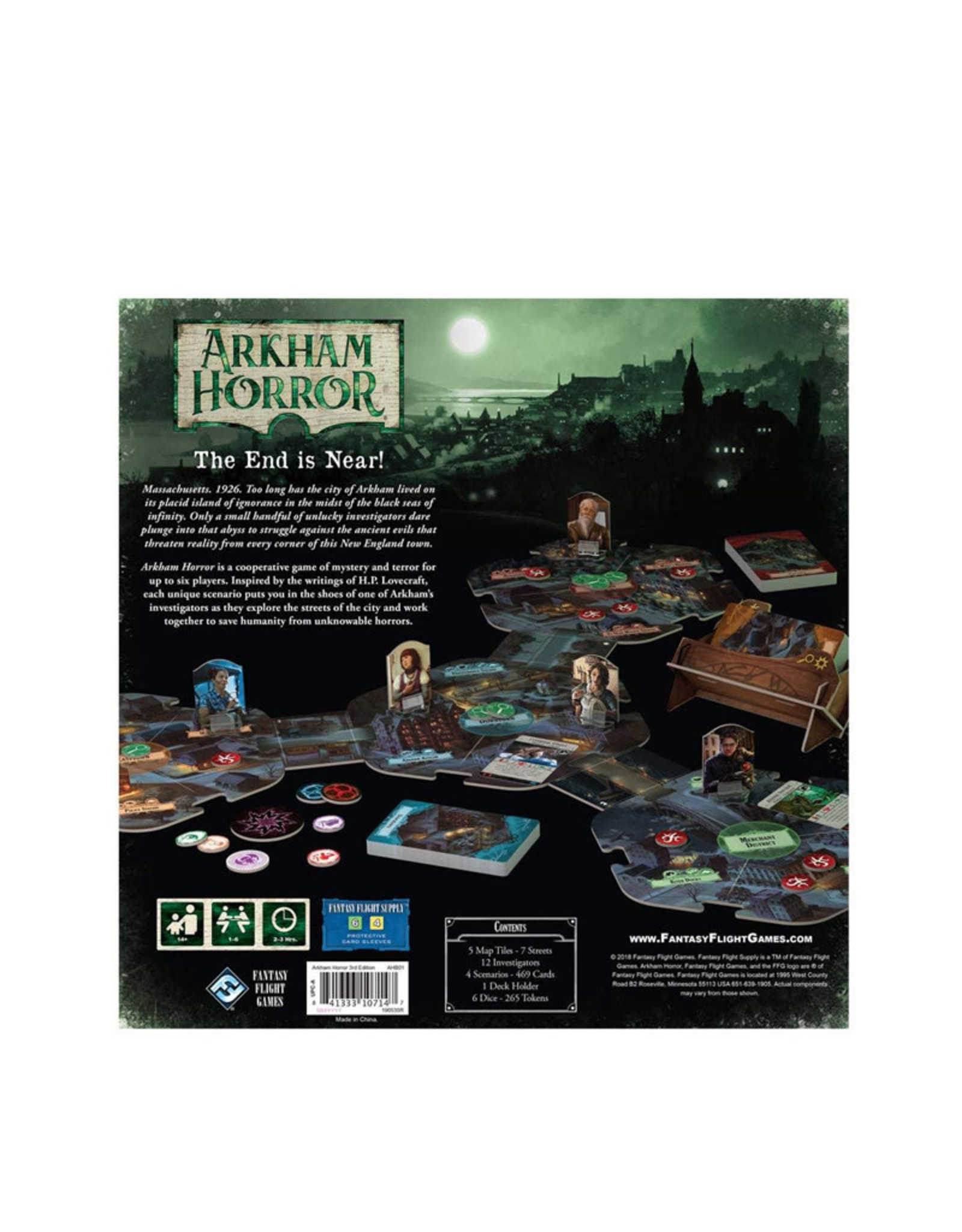 Fantasy Flight Games Arkham Horror Board Game