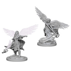 Wizkids D&D Unpainted Minis: Aasimar Wizard Female