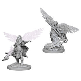 Wizkids D&D Unpainted Minis: Aasimar Wizard Female