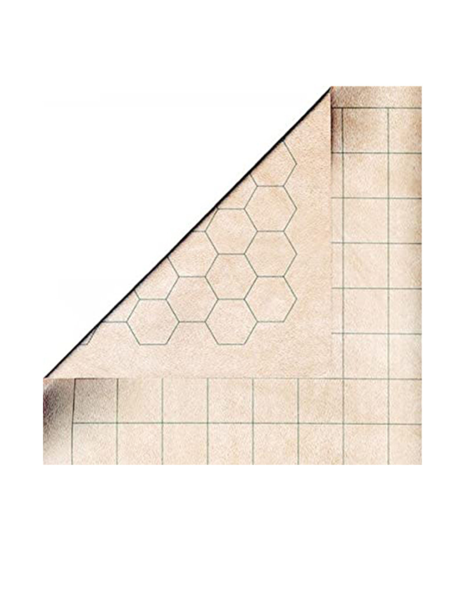 Chessex Double-Sided (26x23.5) Battlemat  (1" Squares/Hexes)