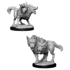 Wizkids D&D Unpainted Minis: Death Dog