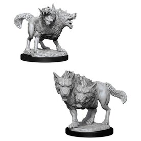 Wizkids D&D Unpainted Minis: Death Dog
