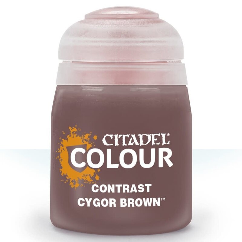 Citadel Contrast Paint: Cygor Brown.