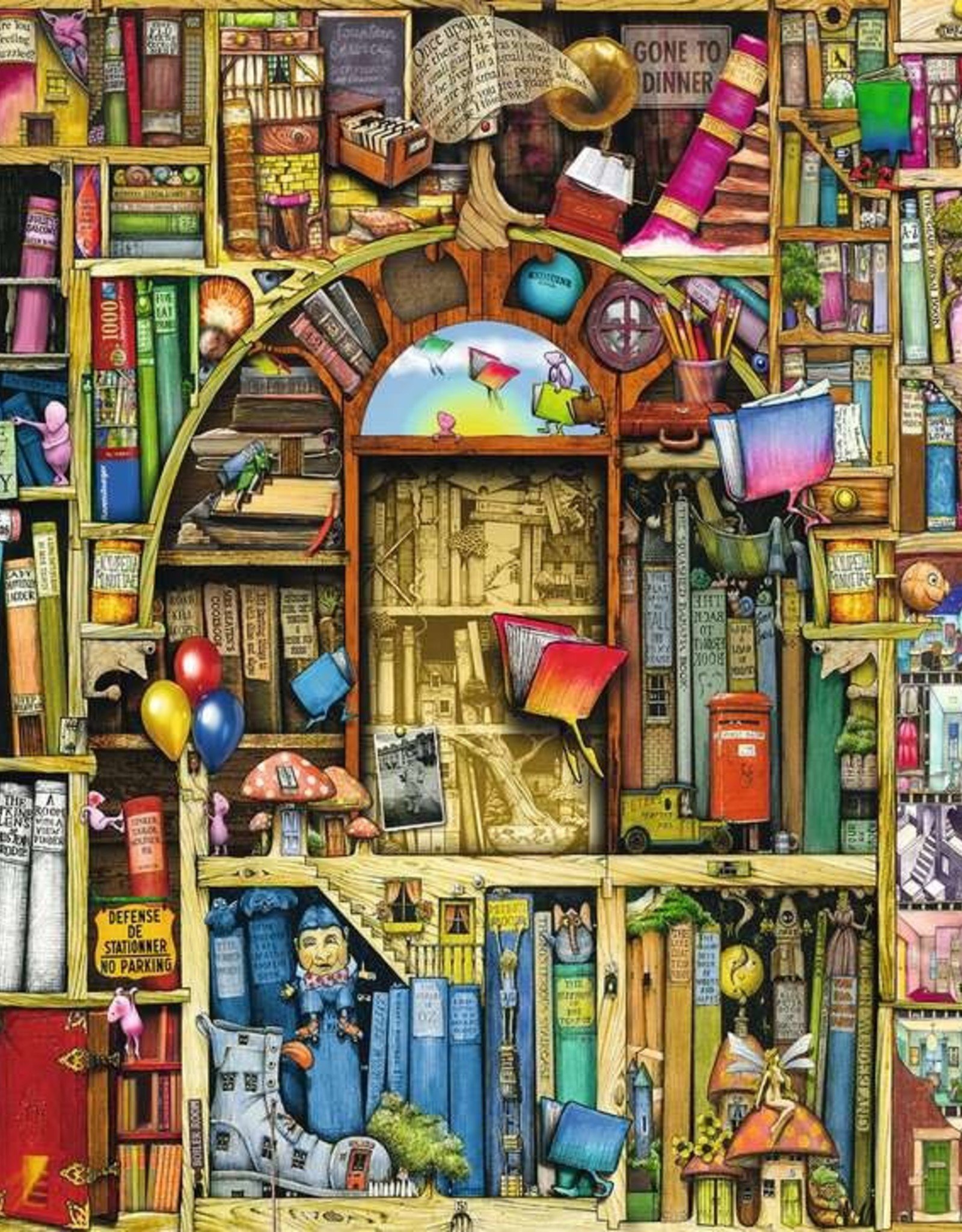 Ravensburger Bizarre Bookshop 2 Puzzle (1000 PCS)
