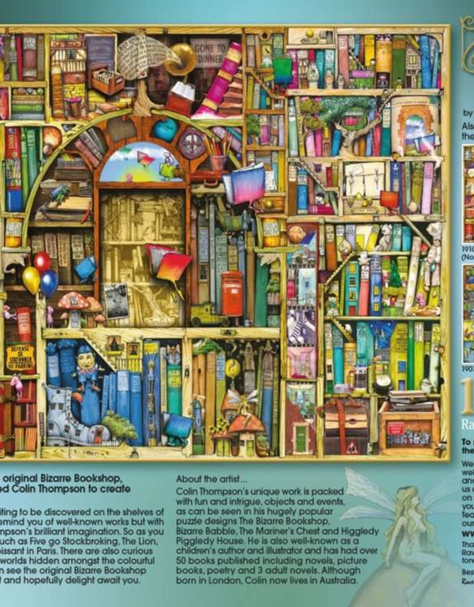 Ravensburger Bizarre Bookshop 2 Puzzle (1000 PCS)