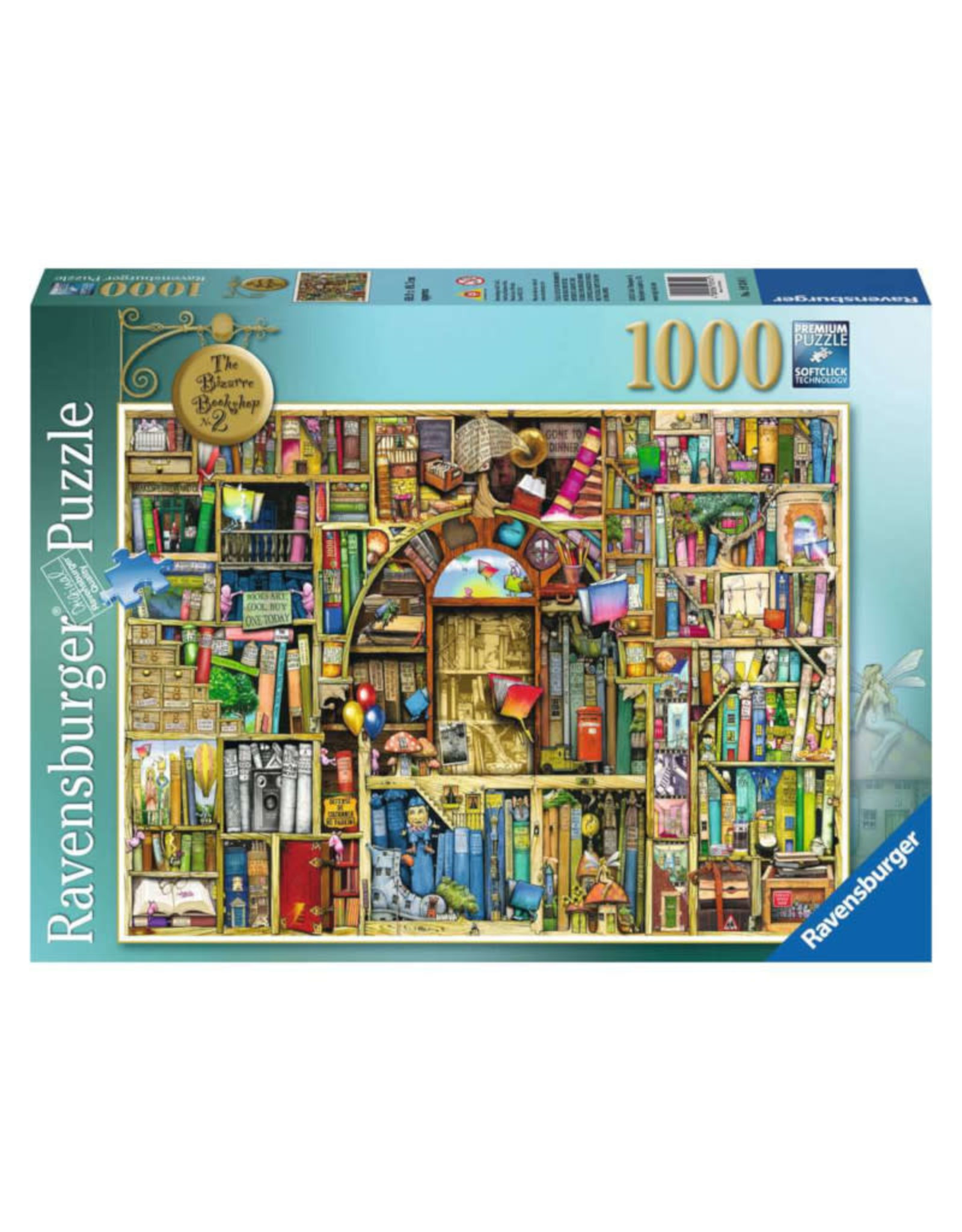Ravensburger Bizarre Bookshop 2 Puzzle (1000 PCS)