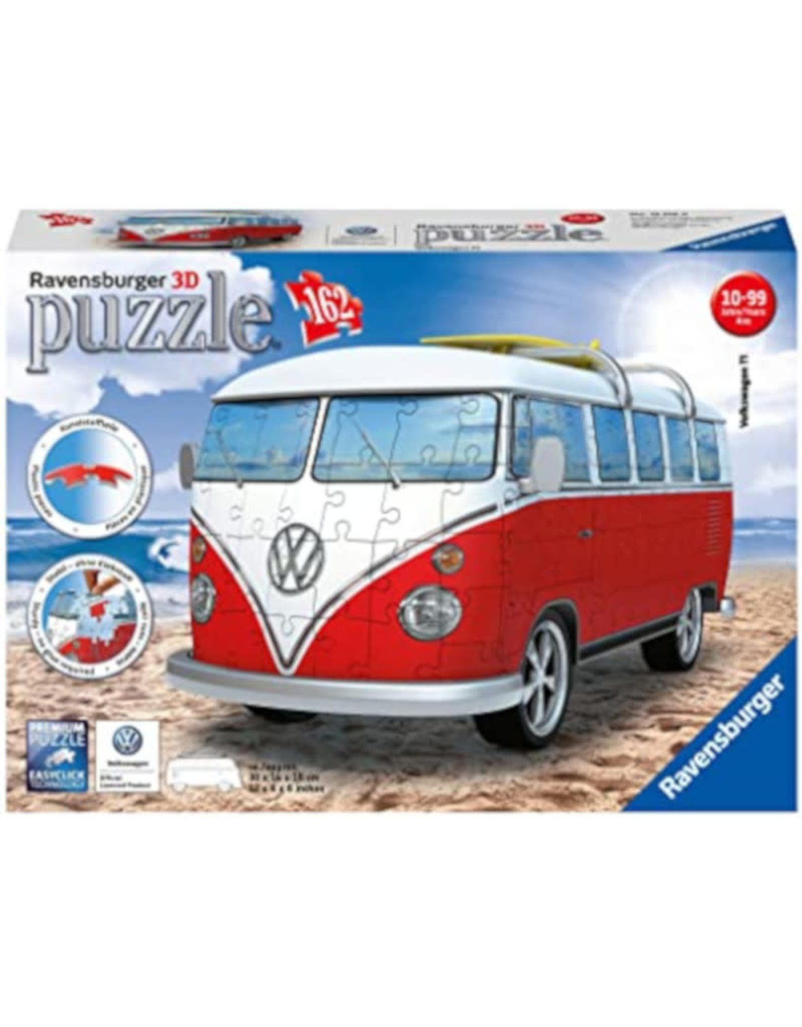 Ravensburger VW Bus T1 Vehicle 3D (162 PCS)