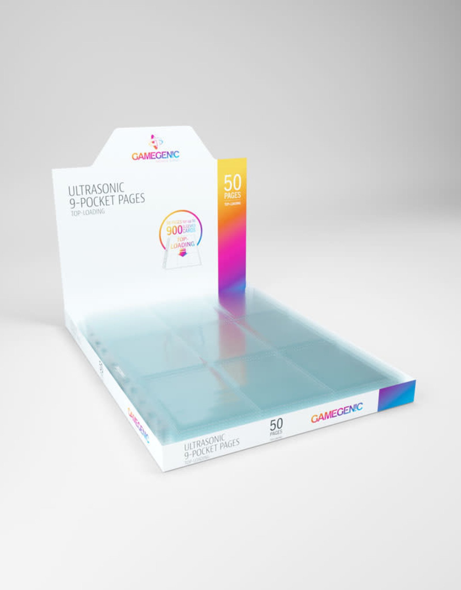 9-Pocket Pages: Top-Loading (50) Clear