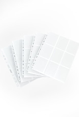 18-Pocket Pages: Side-Loading (10) White