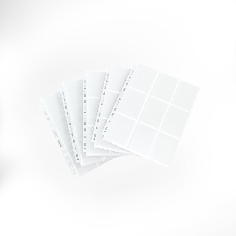 18-Pocket Pages: Side-Loading (10) White