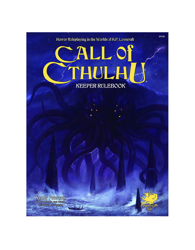 Call of Cthulhu Keeper Rulebook Game Night Games