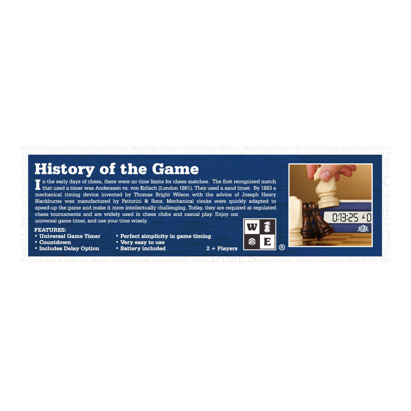 Chess Timer: Digital
