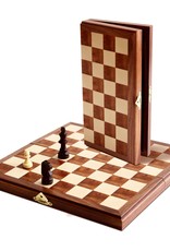 Magnetic Chess Set: 11 Inch Walnut Board