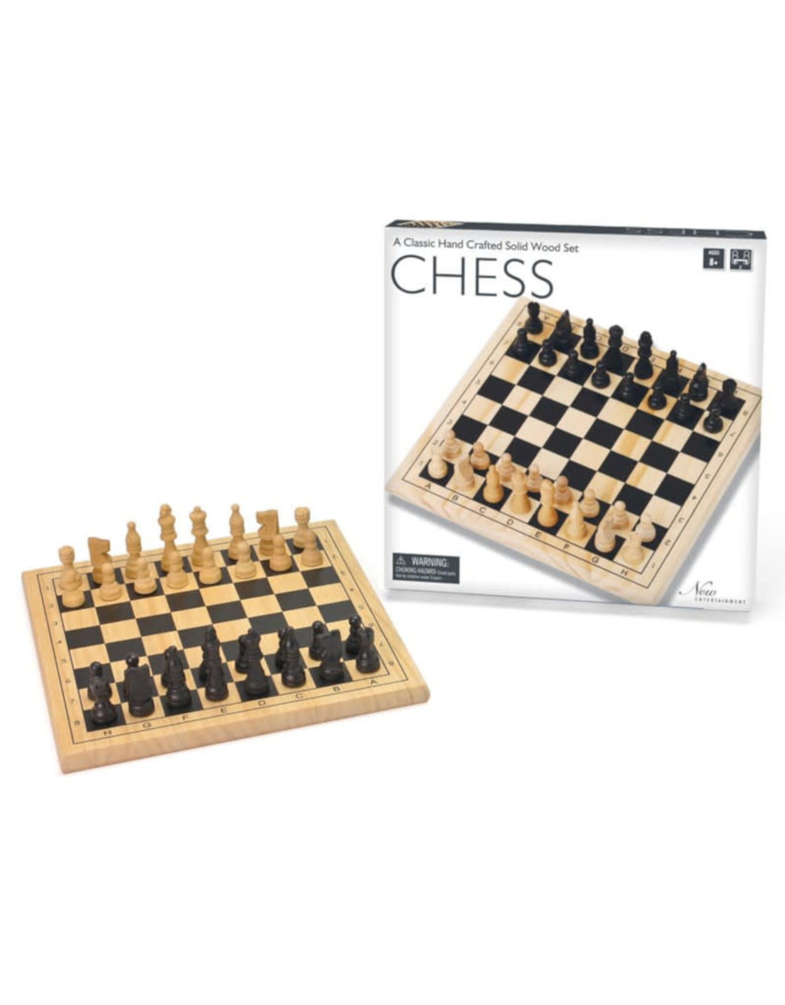 Misc Chess Set: Wooden Intex