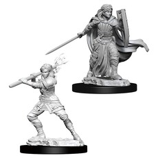 Wizkids D&D Unpainted Minis: Human Paladin Female
