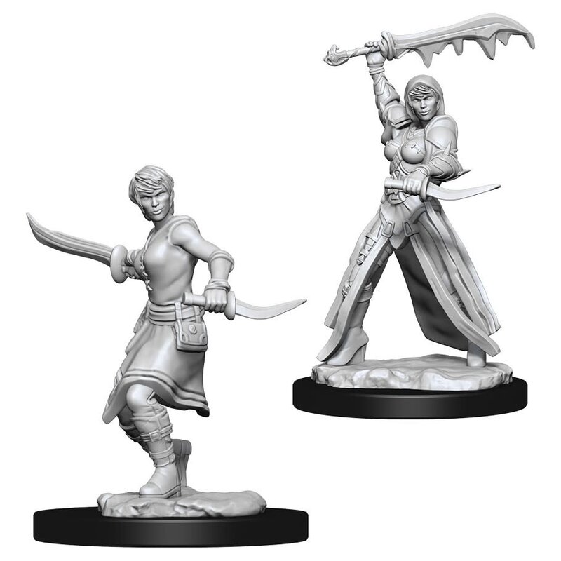 Wizkids D&D Unpainted Minis: Human Rogue Female
