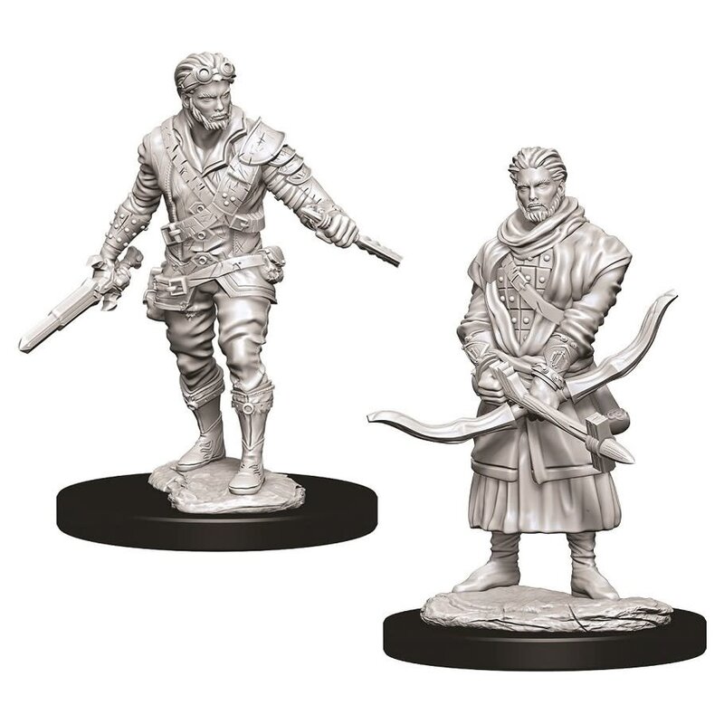 Wizkids D&D Unpainted Minis: Human Rogue Male