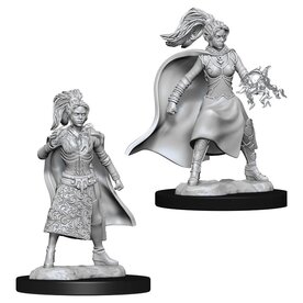 Wizkids D&D Unpainted Minis: Human Sorcerer Female