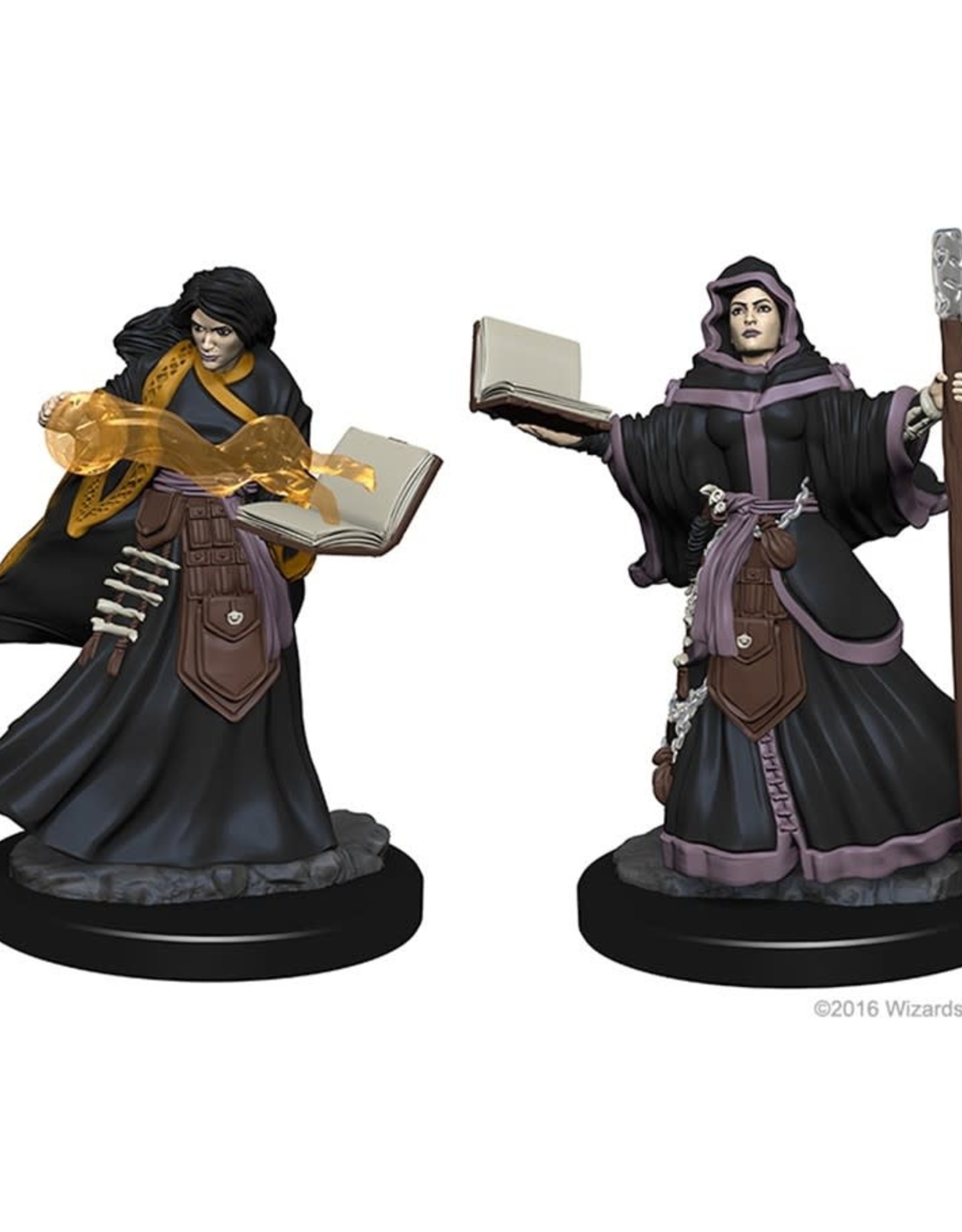 Wizkids D&D Unpainted Minis: Human Wizard Female