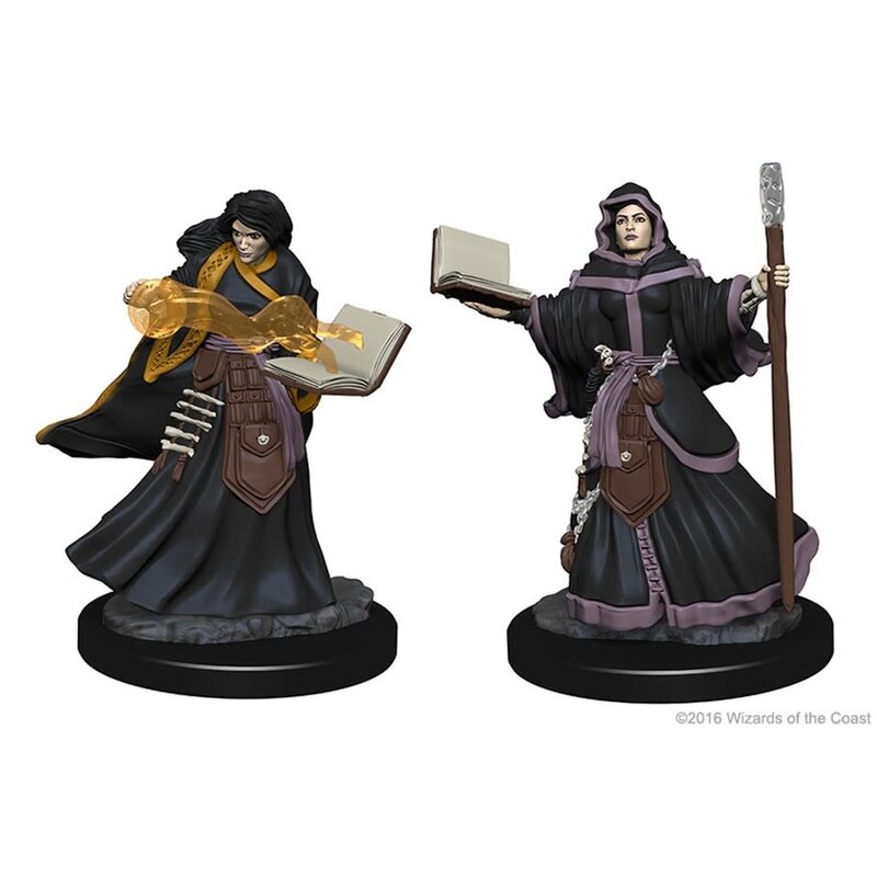 Wizkids D&D Unpainted Minis: Human Wizard Female