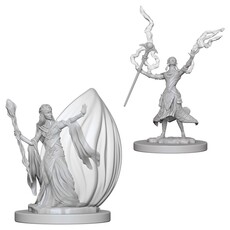 Wizkids D&D Unpainted Minis: Elf Wizard Female