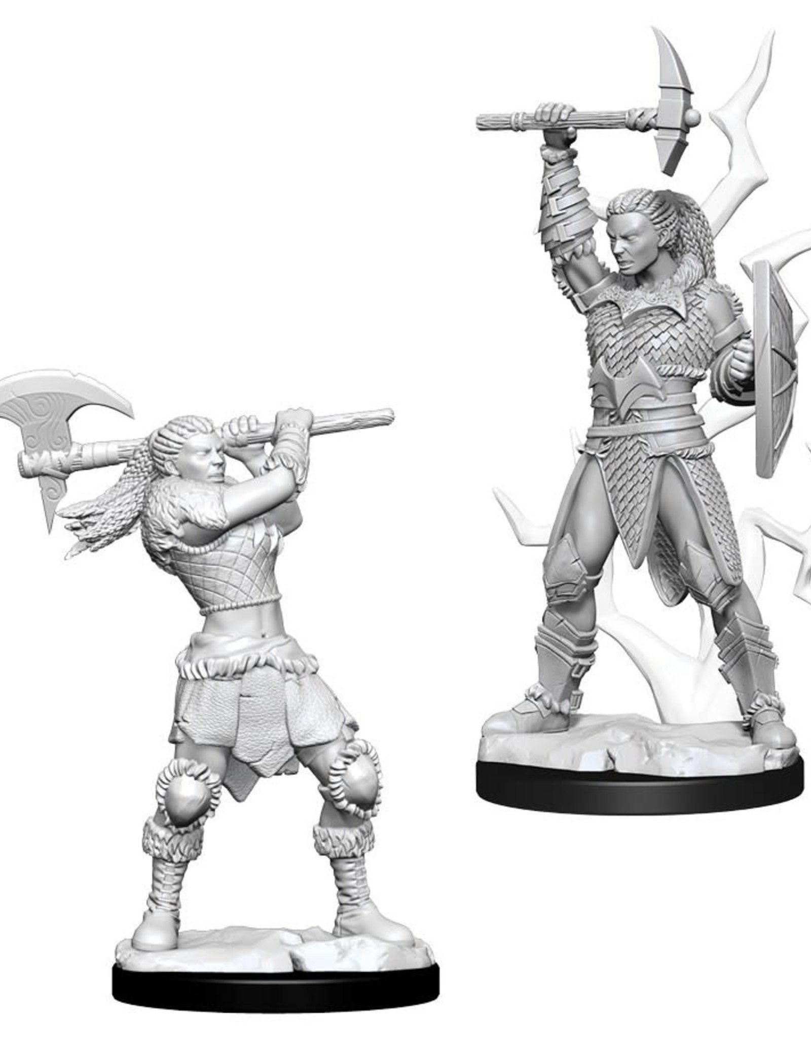 Wizkids D&D Unpainted Minis: Goliath Barbarian Female