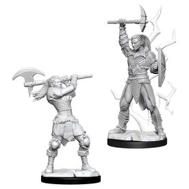 Wizkids D&D Unpainted Minis: Goliath Barbarian Female